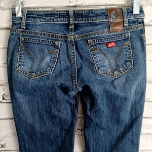 MISS SIXTY Womens Boot Cut Blue Jeans Size 27